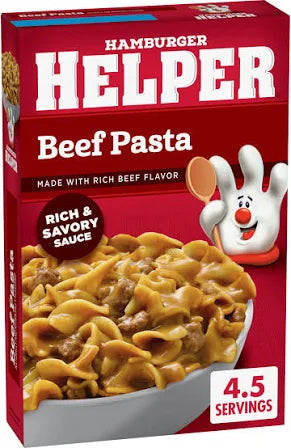 Hamburger Helper Beef Pasta + Sauce (5.9 oz) Eversky Store