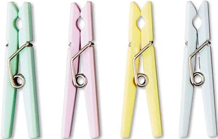 Way To Celebrate Multicolor Plastic Clothespins (20‑pack) Eversky Store