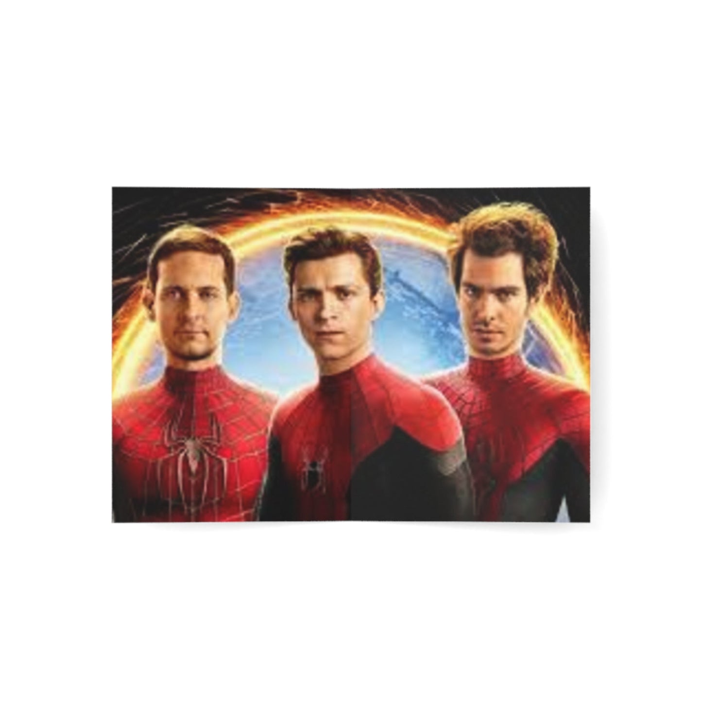 Superhero Greeting Cards | Spiderman Card Set for Birthdays, Anniversaries, Kids' Celebrations, Everyday Notes, Comic Fans Printify