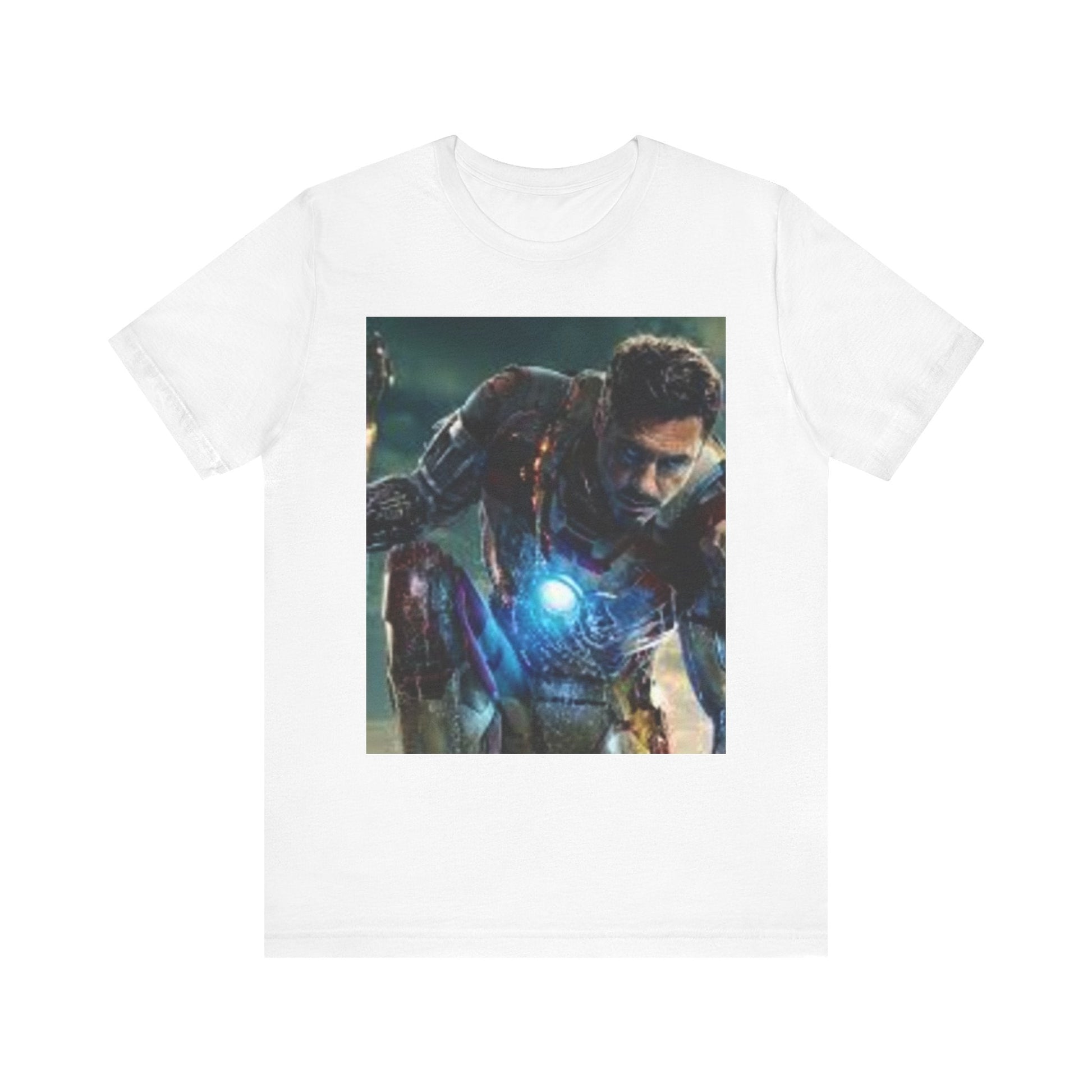 Iron Man Graphic Tee, Superhero Shirt, Marvel Fan Gift, Unisex T-Shirt, Birthday Apparel, Comic Con Merch, Casual Wear Printify