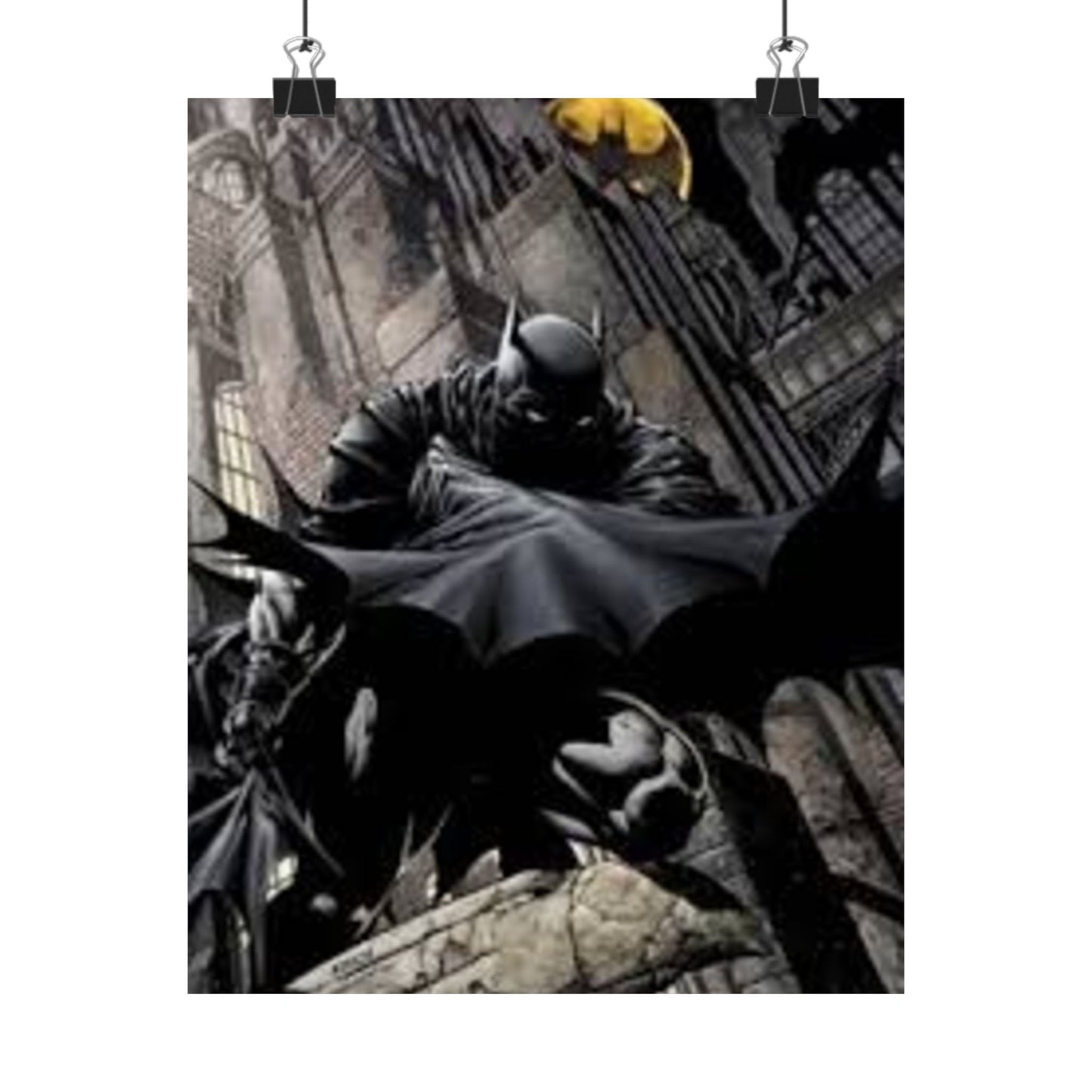 Batman Matte Vertical Posters, Wall Art, Home Decor, Comic Art, Fan Gift, Office Decoration Printify