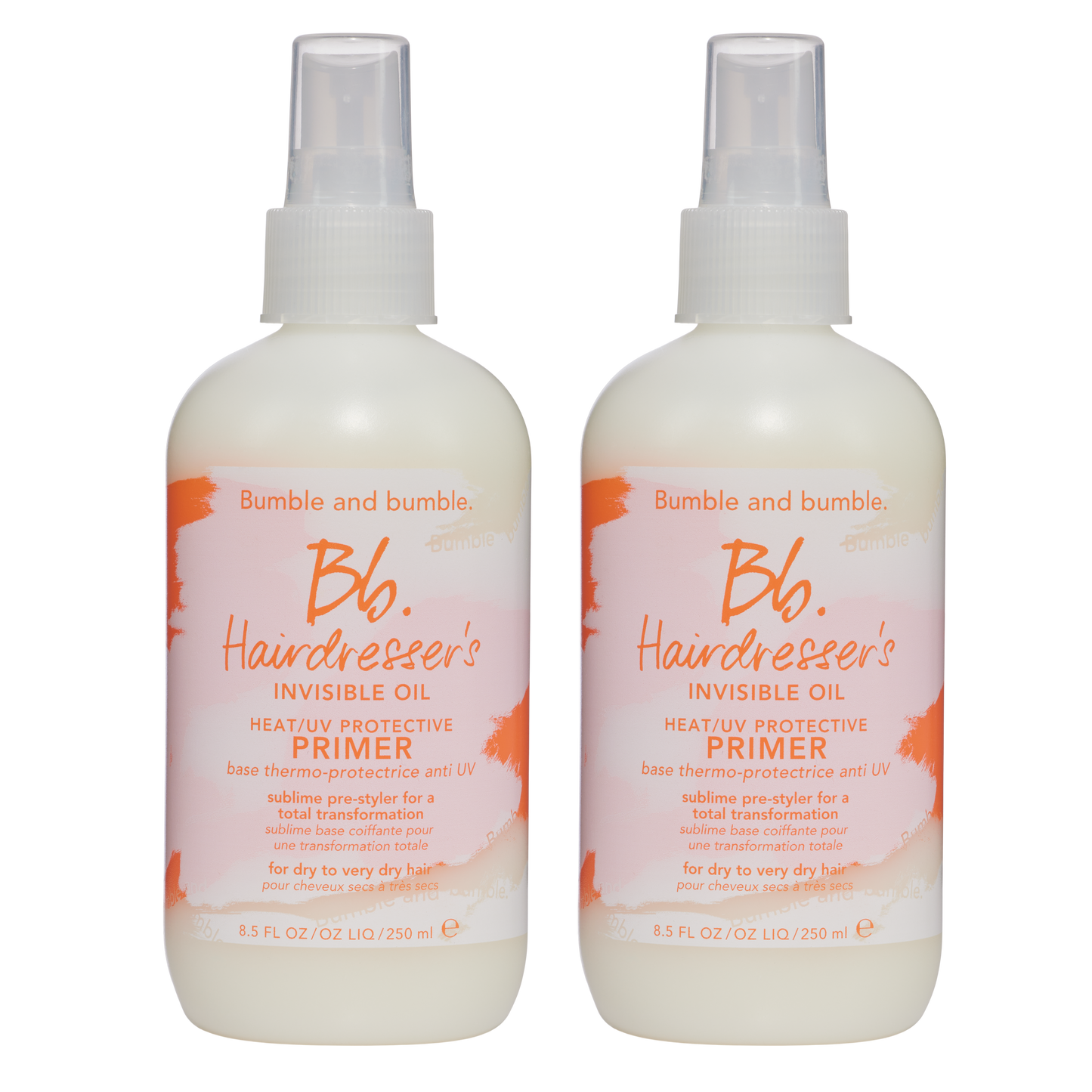 Bumble and bumble Hairdressers Invisible Oil Heat/UV Protective Primer, 8.5 fl oz, 2-pack Eversky Store