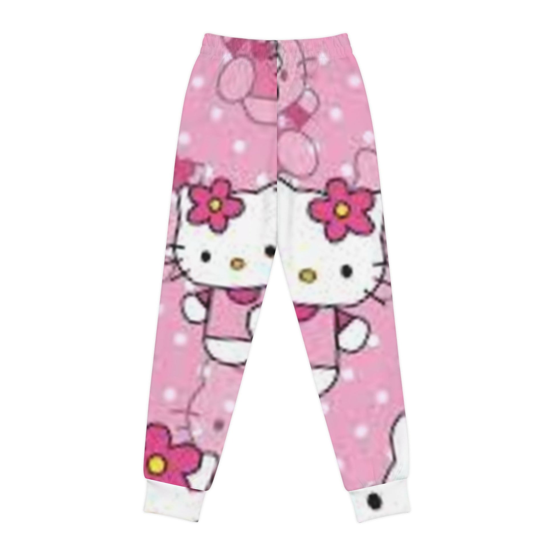 Hello Kitty Youth Joggers - Cute & Comfy Sweatpants for Kids, Lounge Pants, Playwear, Birthday Gift, Everyday Comfort Printify