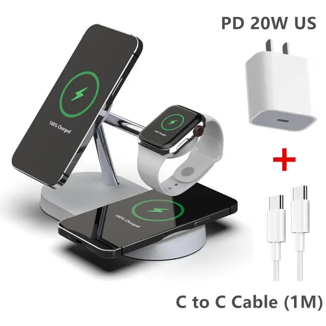 3-in-1 Wireless Magsafe Charger Stand My Store