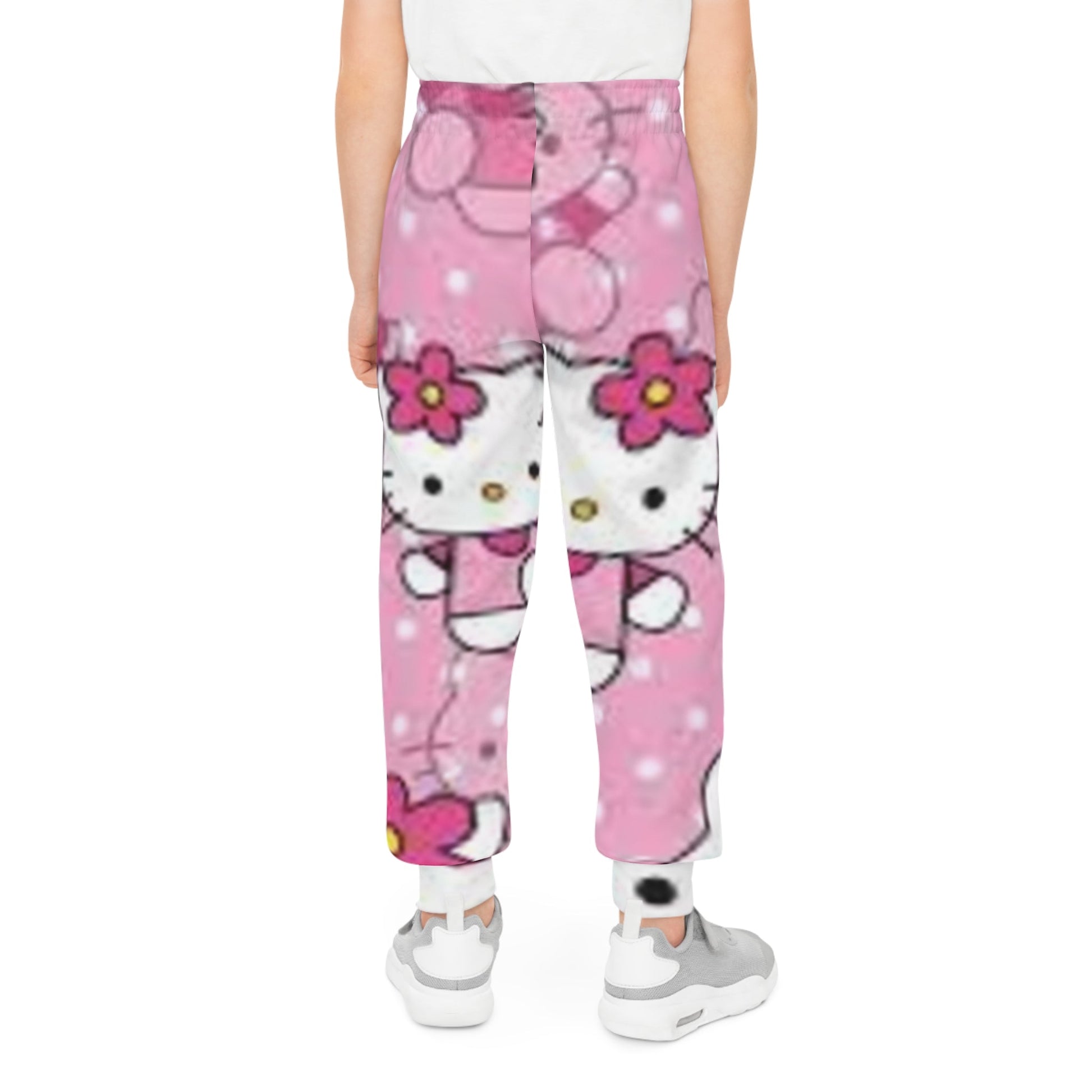 Hello Kitty Youth Joggers - Cute & Comfy Sweatpants for Kids, Lounge Pants, Playwear, Birthday Gift, Everyday Comfort Printify
