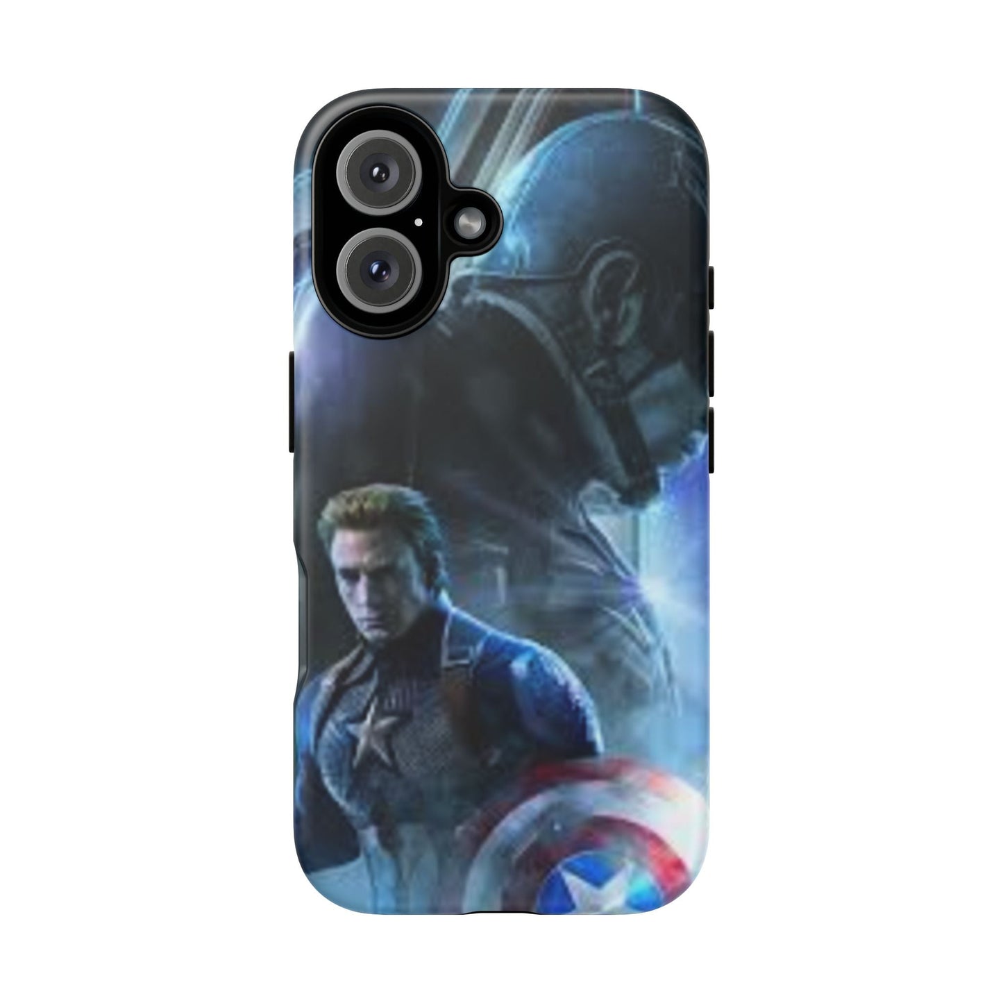 Stylish captain america Phone Case with Hero Design, Tough Cases for Marvel Fans, Gift for Geeks, Unique Mobile Accessory, Durable Protection Printify