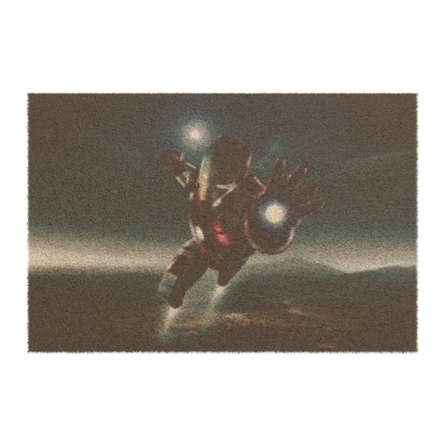 Iron Man Superhero Doormat, Welcome Mat, Comic Book Decor, Avengers Gift, Home Entrance Rug Printify