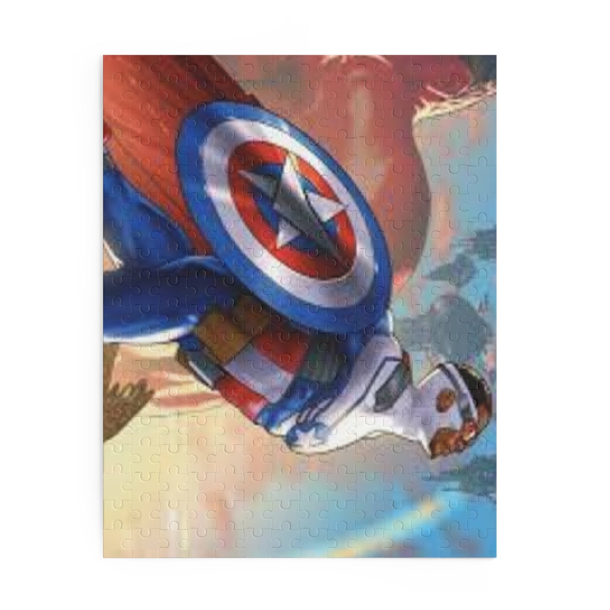 Heroic Superhero Puzzle | 120, 252, 500-Piece jigsaw for fans, gift for superhero lovers, family fun activity, Perfect for birthdays, [...] Printify