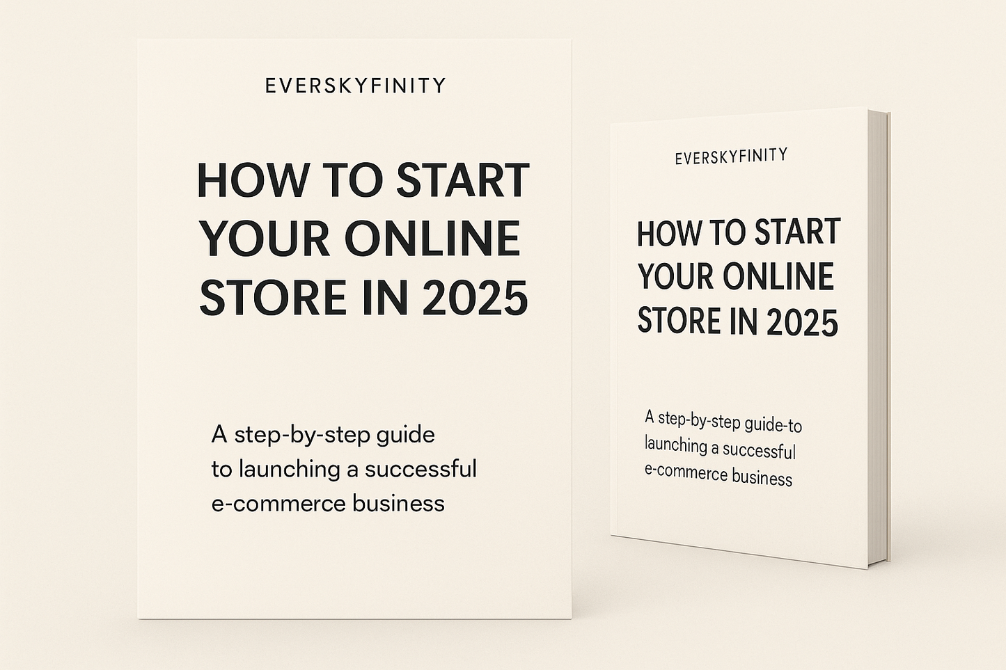 Comment lancer sa boutique en ligne en 2025 Eversky Store