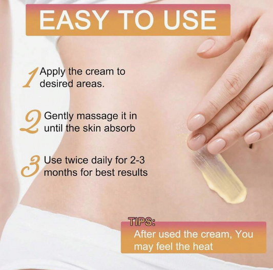 1pc KOEC Belly Firming Cream- Body Cream Skin Tightening For Stomach Thighs & Butt.Friming And Moisturizing Body Tightening Cream Eversky Store