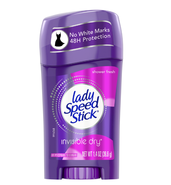 Lady Speed Stick Invisible Dry Shower Fresh Deodorant and Antiperspirant, 1.4-oz. Eversky Store