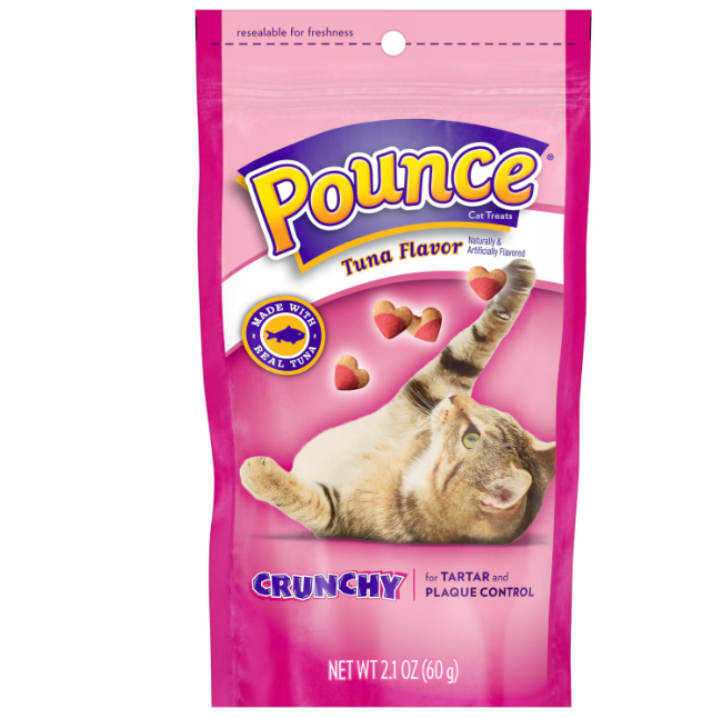 Pounce Tuna Flavor Cat Treats, 1-ct. Eversky Store