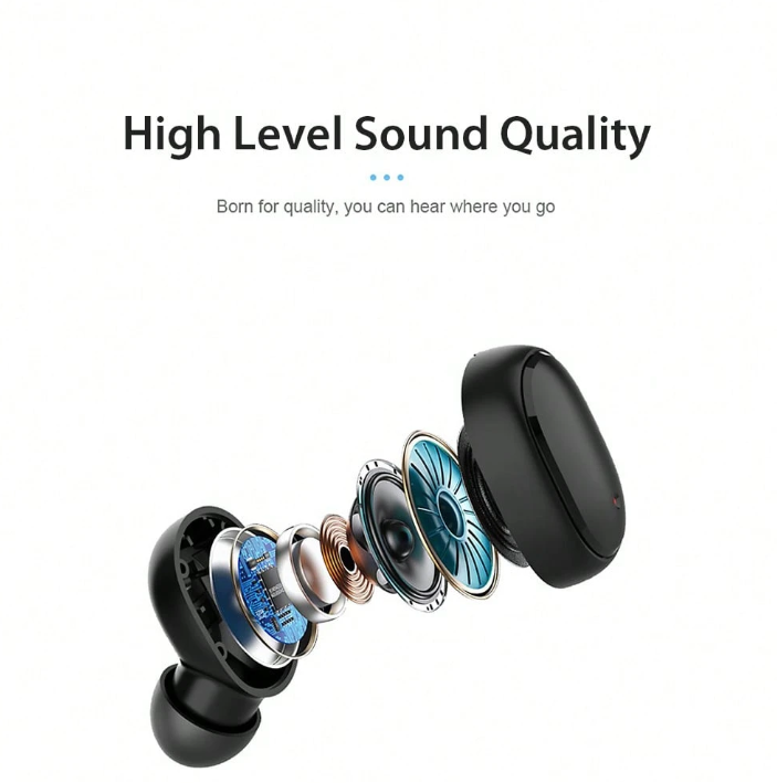 2025 New Wireless Earbuds TWS Stereo Earphones Bluetooth 5.0 Headphones With Touch Control Eversky Store