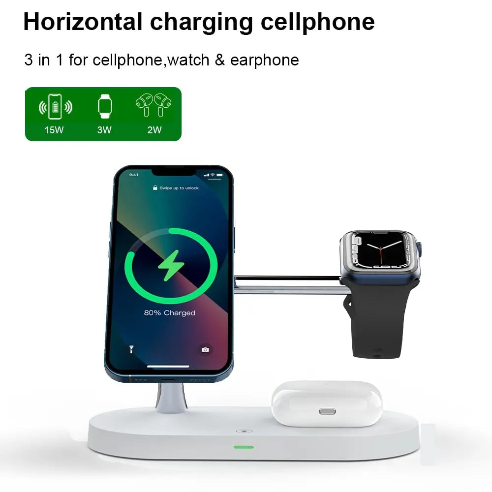 3-in-1 Wireless Magsafe Charger Stand My Store