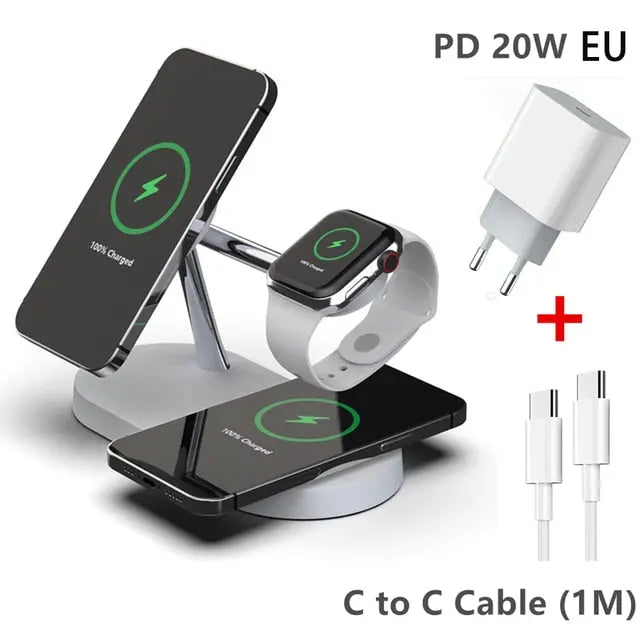 3-in-1 Wireless Magsafe Charger Stand My Store