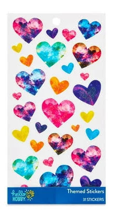 Hello Hobby Galaxy Hearts Stickers Eversky Store